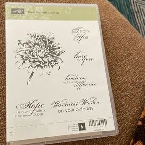 Blooming with Kindness stamp set of 6